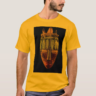 AFRICAN-MASK-bLACK PRINT BY MANDA T-Shirt