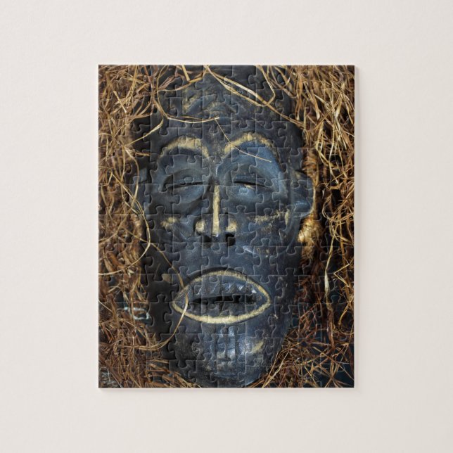 African mask jigsaw puzzle (Vertical)