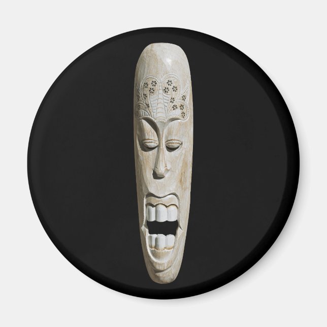 African Mask Magnet (Front)