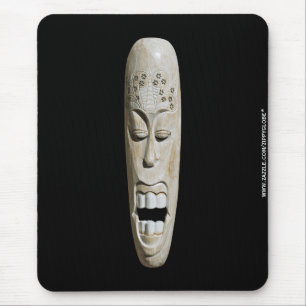 African Mask Mouse Pad