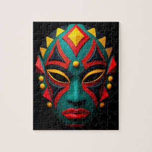 African Mask Puzzle
