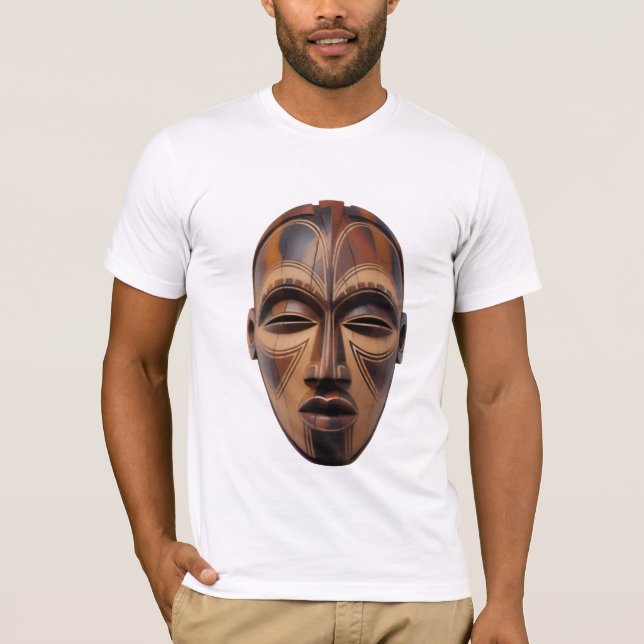 AFRICAN MASK  T-Shirt (Front)