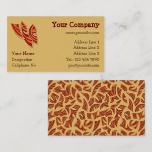 African Masks Business Card