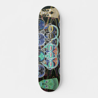 African Masks V1 Skateboard