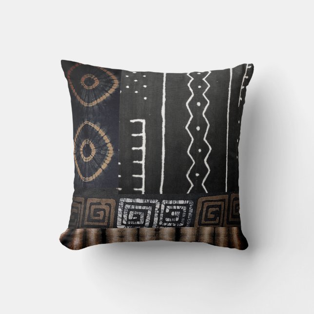 African Motif   Cushion (Front)