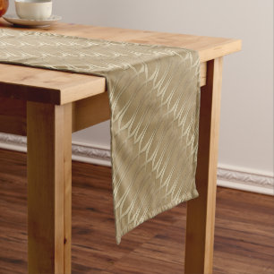 African Motif Print Short Table Runner
