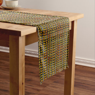 African Motif Short Table Runner