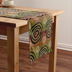 African Motif Short Table Runner