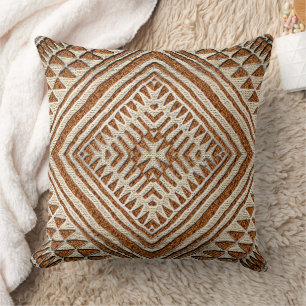 African Mud Cloth Print Cushion