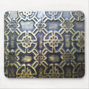 african mudcloth pattern mouse pad