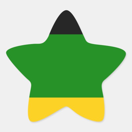 African National Congress ANC South Africa Star Sticker