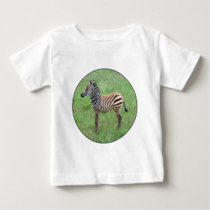 African Ngorongoro Baby Zebra T-Shirt