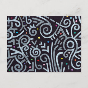 African Night Postcard