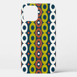 African Oval Shapes: Colourful Seamless. iPhone 12 Case