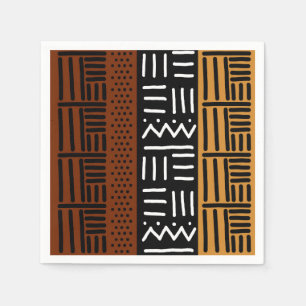African Party, Wedding Napkins