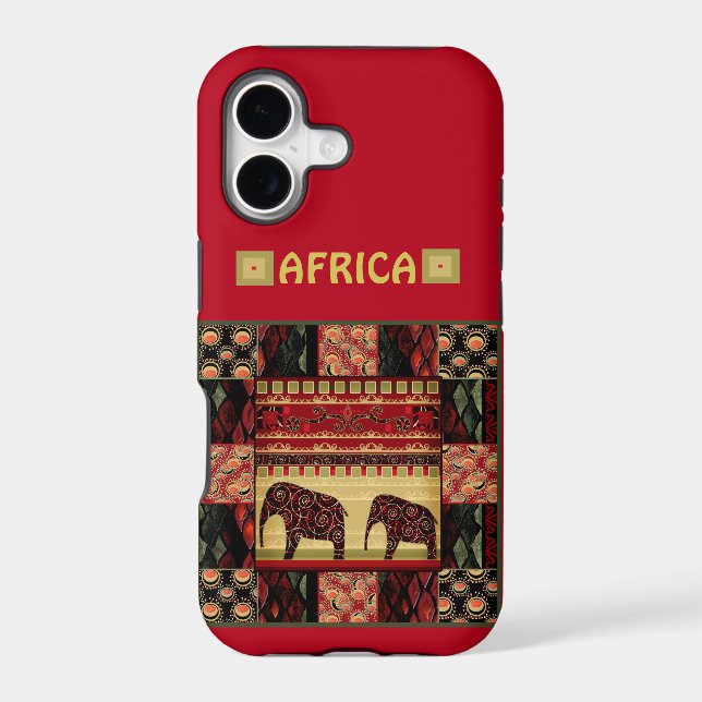 African patchwork (Back)
