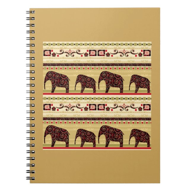 African patchwork notebook (Front)