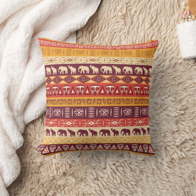 African Pattern Cushion (Blanket)