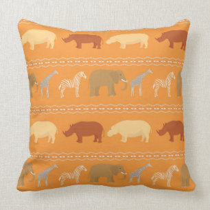 African pattern cushion