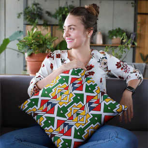 African Pattern Ethnic Ornament Africa Culture Cushion