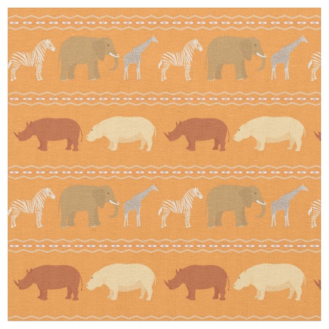 African pattern fabric (Close Up)