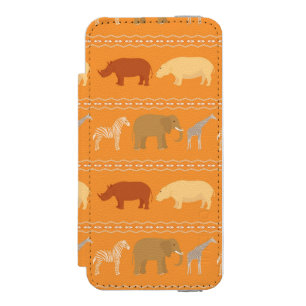 African pattern incipio watson™ iPhone 5 wallet case