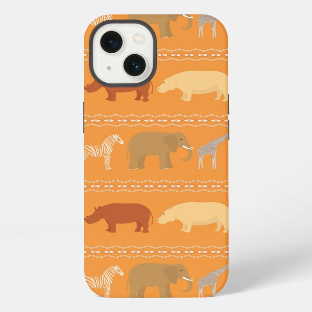 African pattern iPhone case (Back)