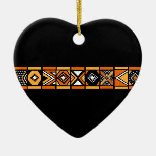 African pattern ornament