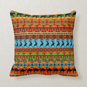 African Pattern Pillow