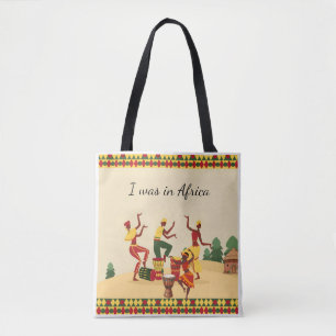 African Pattern Tote Bag   Ankara Print   Cultural
