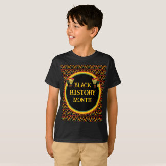 African Patterns Black History Month Celebration  T-Shirt