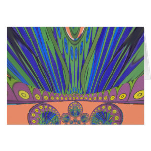 African peacock colours