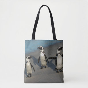 African Penguins Spheniscus Demersus Tote Bag