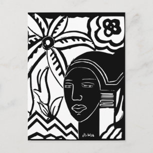 African Phantasy Postcard