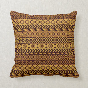 African pixels cushion