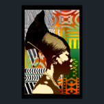 African Pop Art Poster<br><div class="desc">Contemporary: African Pop Art</div>