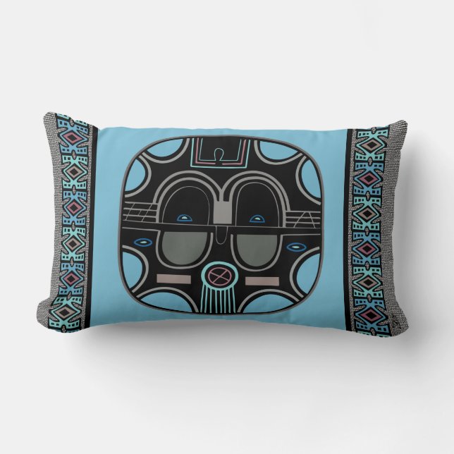 African Pop Lumbar Cushion (Front)
