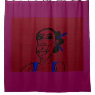 African Portrait Shower Curtain