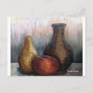 African Pottery by Georgie Hanson Postcard