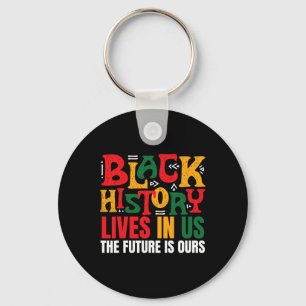 African Pride Juneteenth Black History Month _3 Key Ring