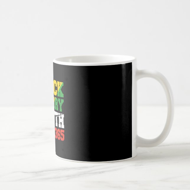 African Pride Juneteenth Black History Month _4  Coffee Mug (Right)