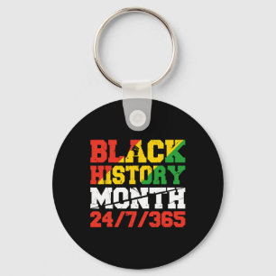 African Pride Juneteenth Black History Month _4  Key Ring
