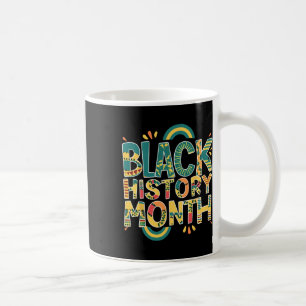 African Pride Men Black History Month 24 7 Bhm Wom Coffee Mug