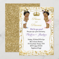 African Prince or Princess Gender Reveal