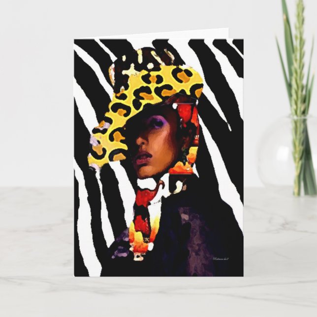 African Princess Card (Front)