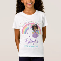 African Princess Unicorn Rainbow Birthday Outfit 