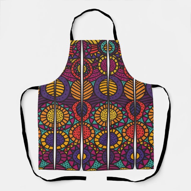 African Print Apron (Front)