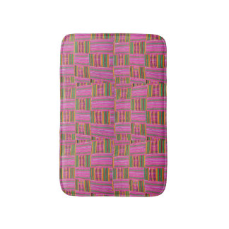 African Print Bath Mat