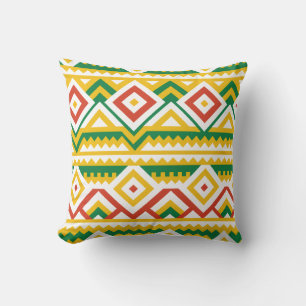 African print cushion