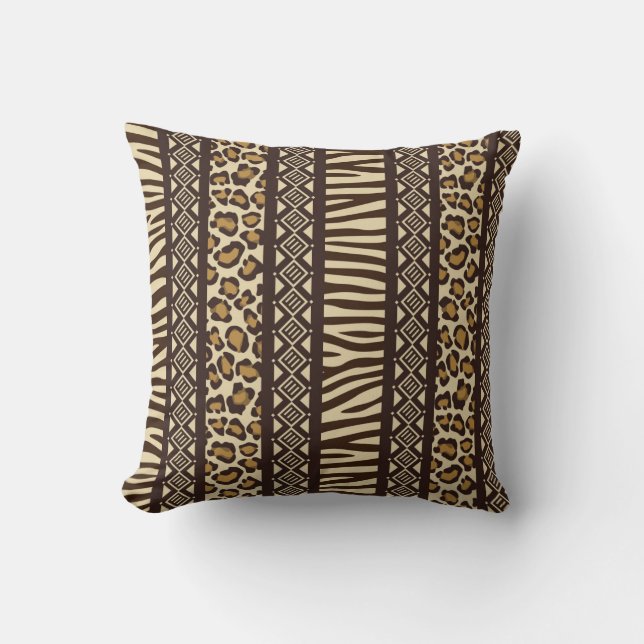 African Print Cushion (Front)